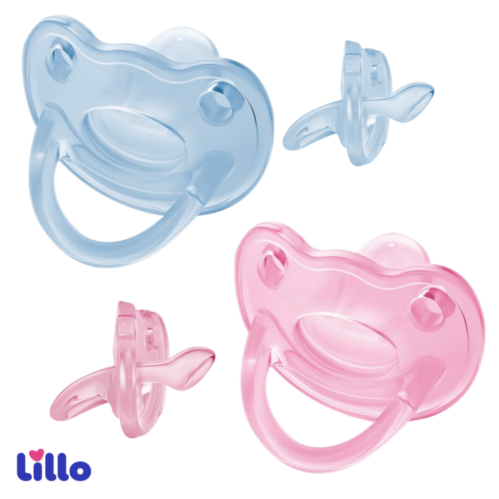 Chupeta Lillo Soft Divertida 100% Silicone Ortodôntica para Bebê +6 meses com Alça Bico Anatômico Macio e Flexível em Oferta na Shopee