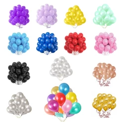 25 Unidades Balão Bexiga Liso Número 9 Polegadas Para Festas Aniversario Confraternização Varias Cores
