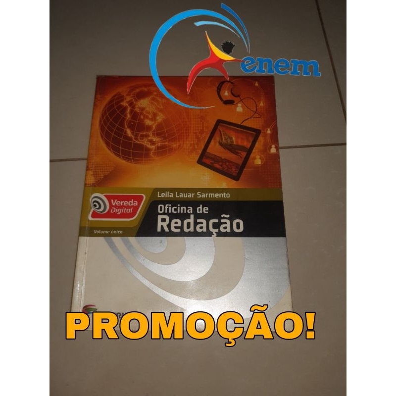 Livro Didático Ensino Médio Oficina de Redação Editora Moderna Ltda Seminovo
