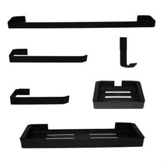 Kit De Acessórios Para Banheiro, Moderno 6 Peças Luxo - Varias Cores