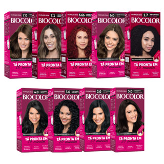 Coloração Tintura Creme Capilar Rapida Biocolor Escolha Sua