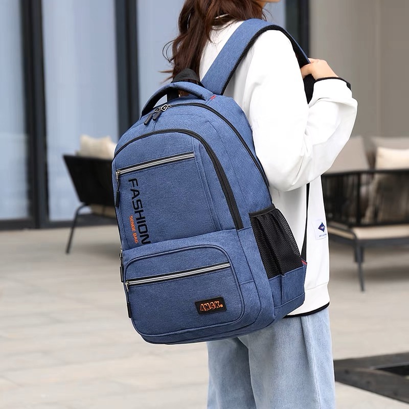 Mochila Escolar Resistente Bem Espaçosa Faculdade Trabalho Viagem (MAIS BARATO)