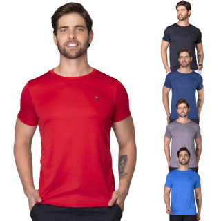 Kit 5 Camiseta Dry Fit Academia Masculina Treino Corrida Esportes