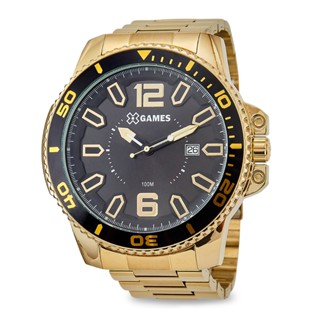 Relogio X-Games Masculino Dourado Xmgs1019 P2Kx