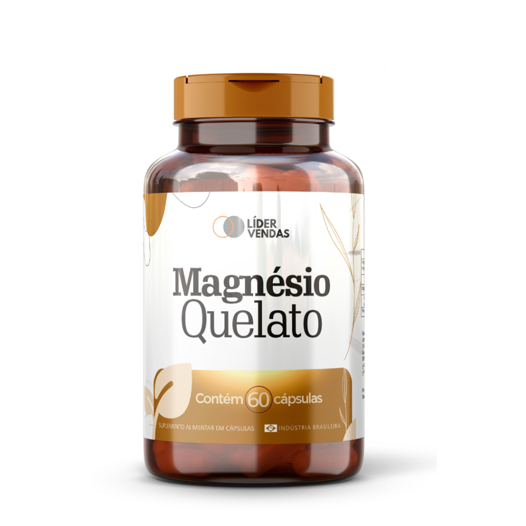 Magnésio Quelato 420mg 60 Cápsulas – Alta Absorção e Bem-Estar Diário em Oferta na Shopee