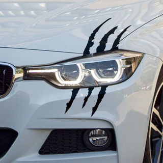 Adesivo Garra Arranhão Riscos Wolverine Para Farol Carro Garras Arranhões Farois em Oferta na Shopee