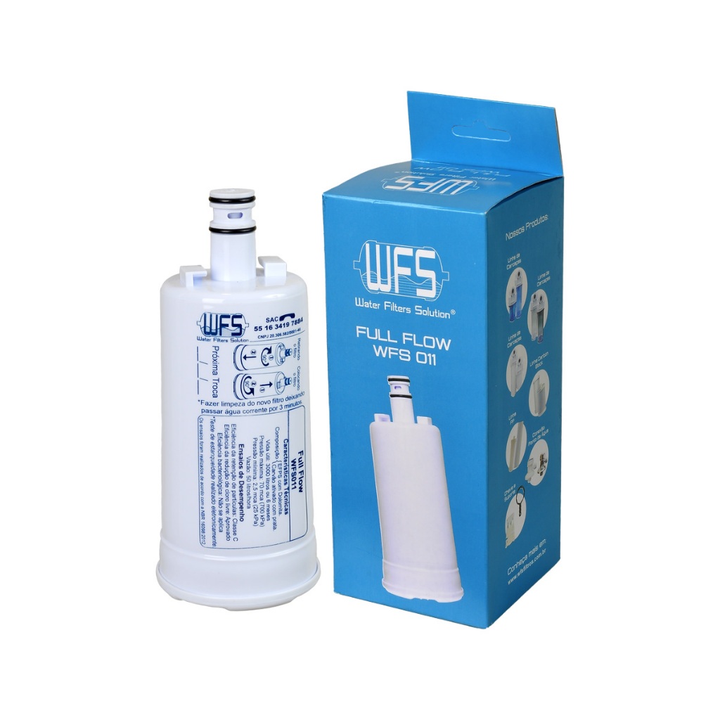 Refil Filtro Purificador De Água Compativel Esmaltec Acqua7 em Oferta na Shopee