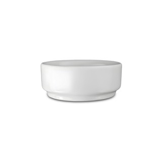 Porta Patê Tigela De Porcelana Branca Cumbuca Para Molho 85 Ml
