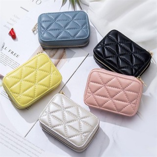 Necessaire Maquiagem para Bolsa Com Espelho Case Mini Porta Baton Maquiagem Compacto