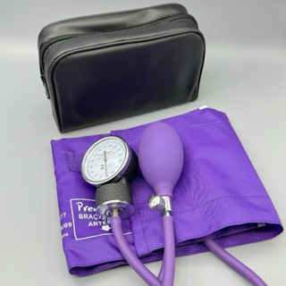 Esfigmomanômetro Aneróide Premium Roxo Lilás Ideal Para Enfermagem Estudantes Aparelho Pressão