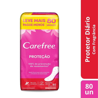 Protetor Diário Carefree Leve Mais Pague Menos 80 unidades PROMOÇÃO ????
