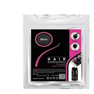 Fibra Capilar Maquiagem P/ Calvicie Pacote 100g - Cores