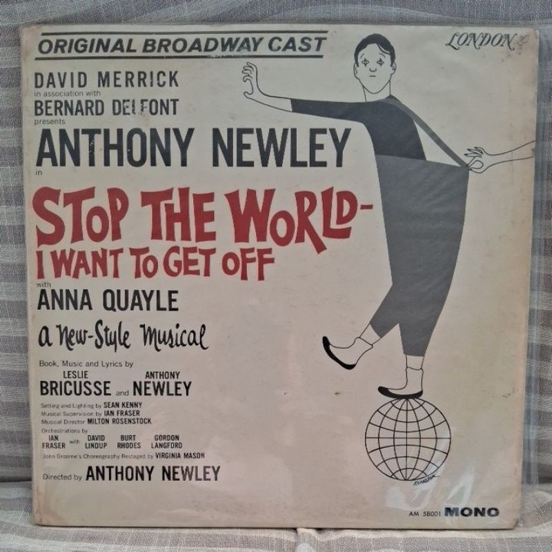 Vinyl David Merrick Broadway ,álbuns de elenco original - Original