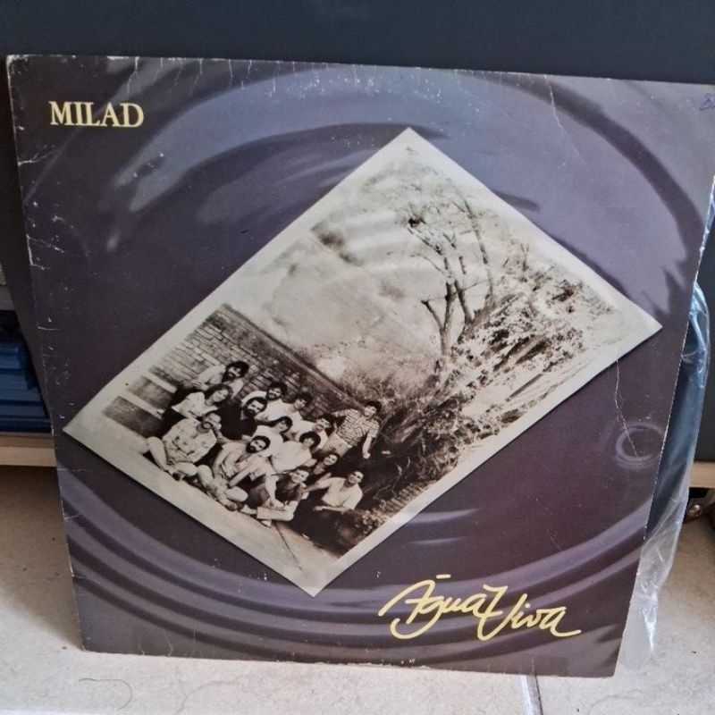 Vinil Álbum​ Milad Grupo Água Viva de 1985.
