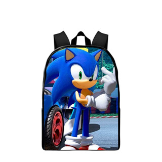 Mochila Creche Pré Escola Infantil Estampa Super Sonic Linda