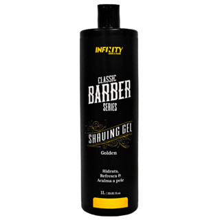 Gel de Barbear Shaving 1L Golden Fragrância Oriental Amadeirada Infinity