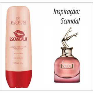 Loção Hidrantante Escândalo 120g Parfum Brasil