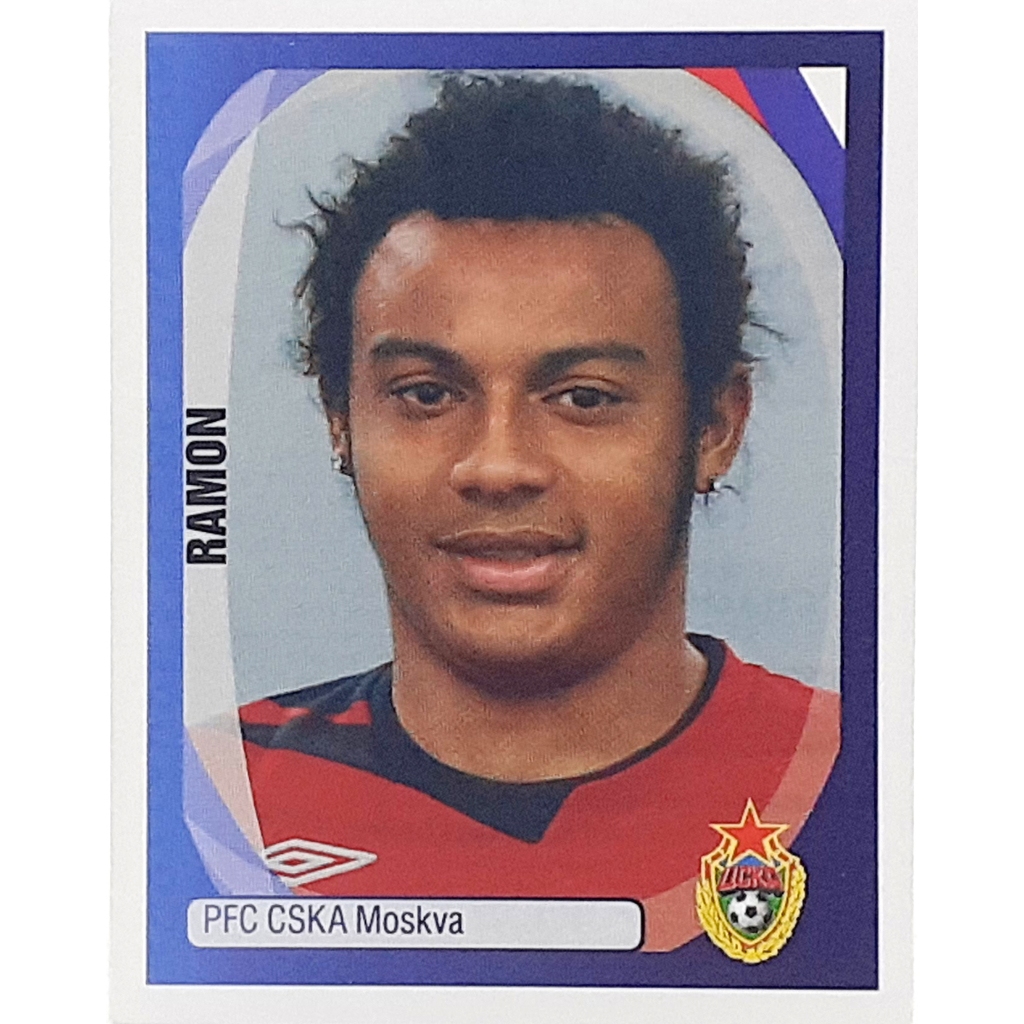 FIGURINHA ORIGINAL NUNCA COLADA RAMON PFC CSKA MOSKVA CHAMPIONS 2007-08  Nr 157 PANINI ITALIA