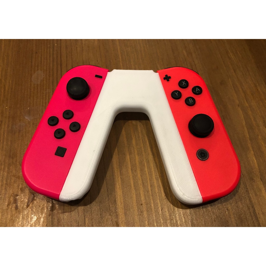 Suporte para Controle Nintendo Switch Joy-Con - Grip formato em V - Encaixe vertical