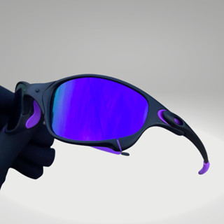 Óculos de Sol Juliet Carbon Juliette Oculos Masculino Lente Roxa - Kit Colorido