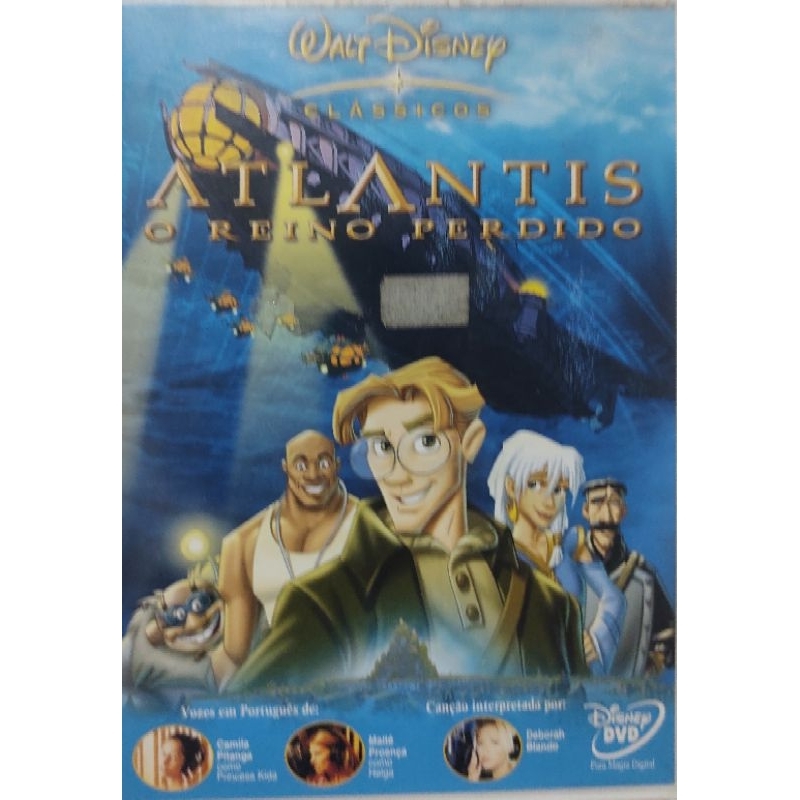 Dvd Atlantis O Reino Perdido Walt Disney