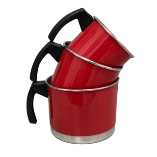 KIT JOGO LEITEIRA FERVEDOR CANECAO LUXO REFORÇADO ALUMINIO COLLOR
