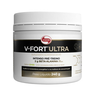 Pre Treino V Fort Ultra Intenso (240g - 30 Doses) - Vitafor