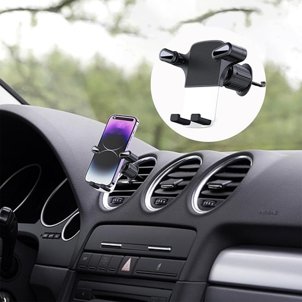Suporte Veicular Carro para celular 360°Ventilação de Ar