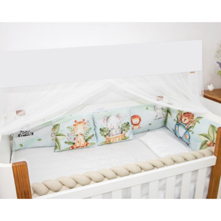 Kit Berço 10 Peças Aconchego Menina