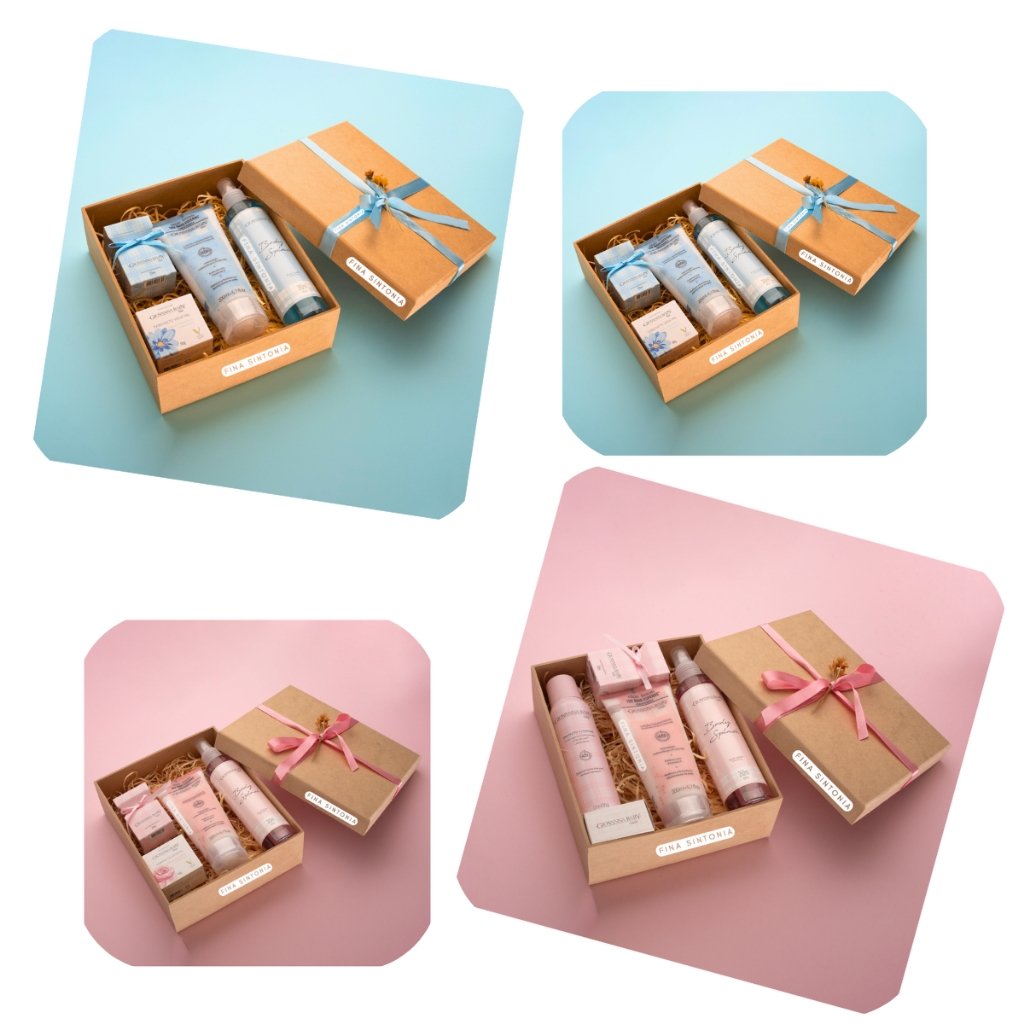 Kit Presente Giovanna Baby Blue e Classic Para Todas As Ocasiões