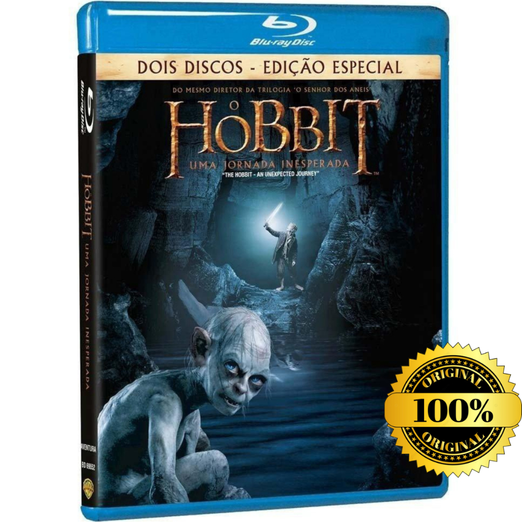 Blu-ray  - O Hobbit - Uma Jornada Inesperada com Edição Especial em Blu-ray Duplo!