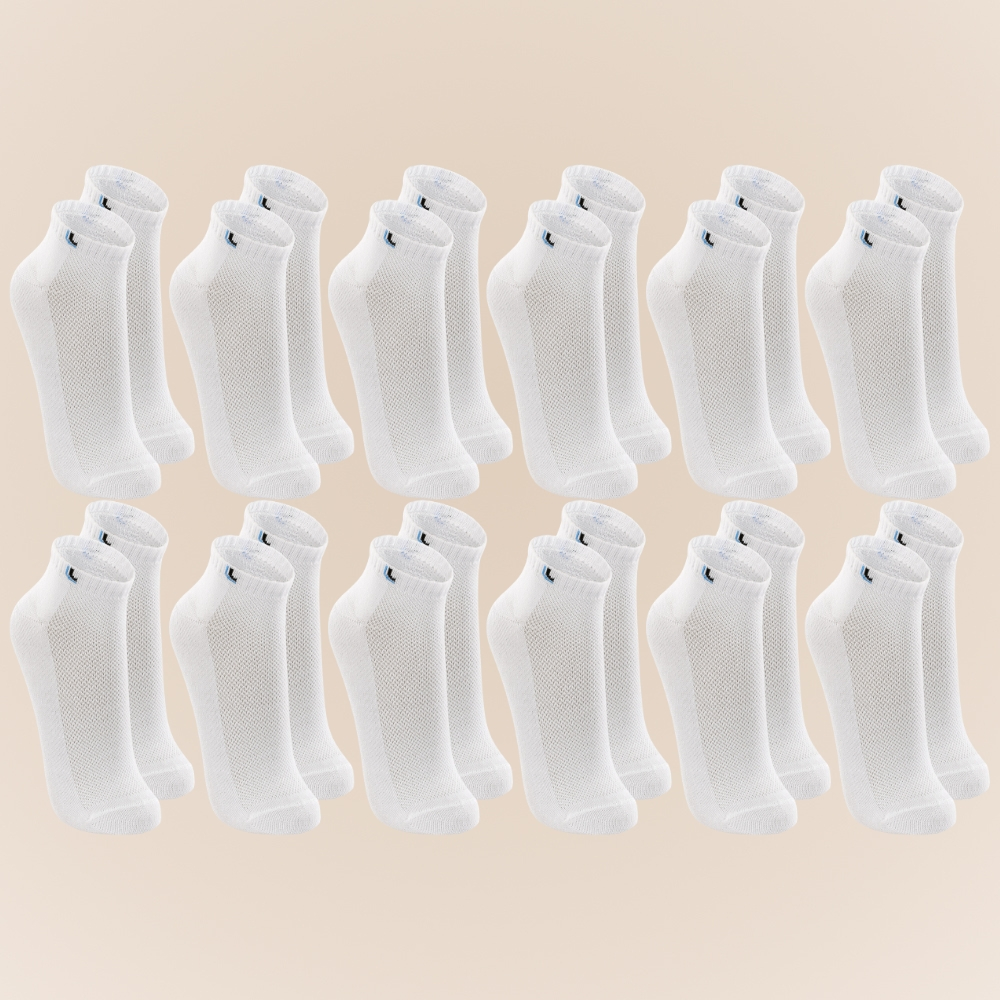 Kit Com 12 Pares Cano Curto Meias Masculina Algodão Lupo Sport Tamanho 33 ao 44 em Oferta na Shopee