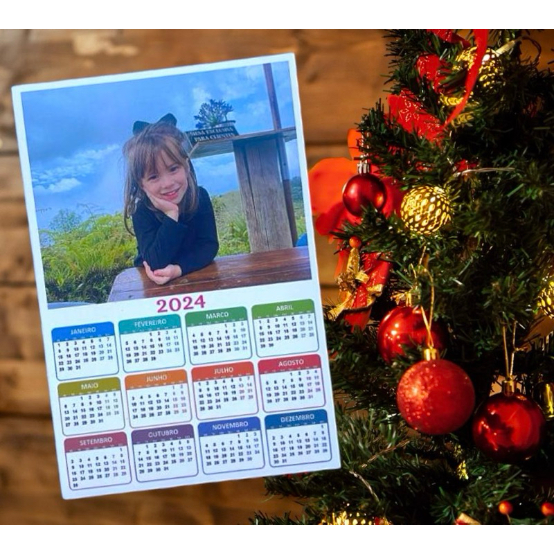 Calendário 2026 personalizado 20x28 com imã - 20x28 em Oferta na Shopee