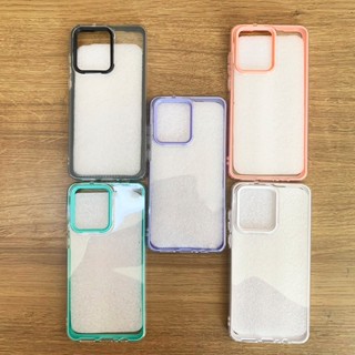 Capinha Protetora Transparente MOTOROLA G54/G14/G84 Capa Case 3 em 1 Silicone Anti Pacto Aveludada Anti-Pacto