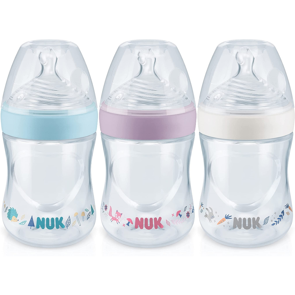 Mamadeira NUK Essence Smart Flow 150ml Anticólica de 0 a 6 Meses