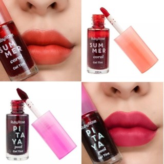 Liptint Ruby Rose Gel Tint Coral E Pitaya