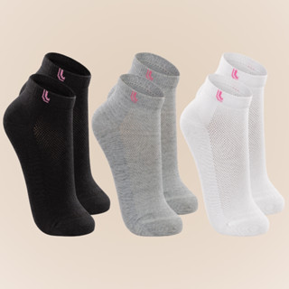Kit 3 Pares De Meia Cano Curto Original Lupo Esportiva Feminina