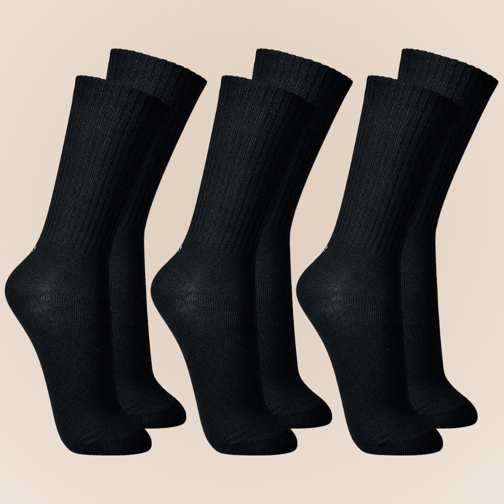 Pacote Com 3 Pares de Meias Lupo Cano Longo Masculina Sport em Algodao Cotton Confortavel em Oferta na Shopee