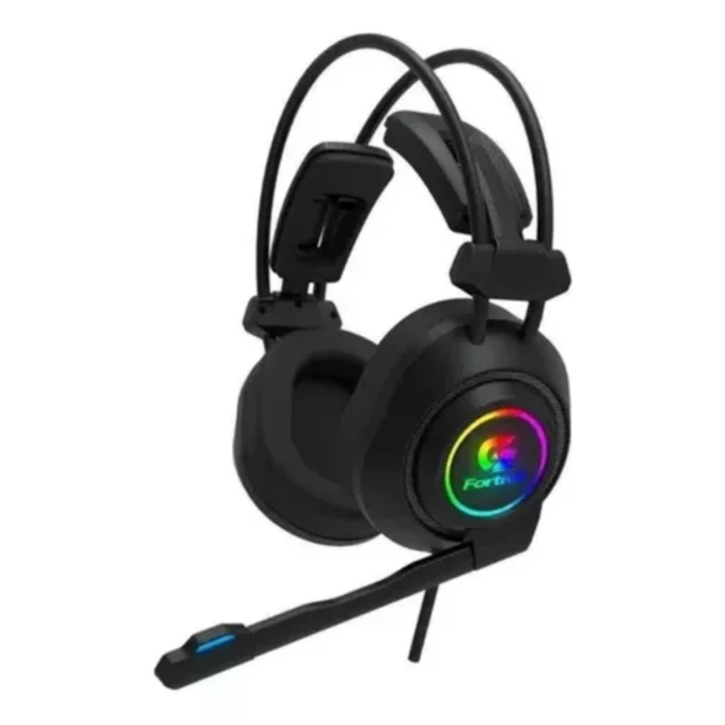 Fone De Ouvido Headset Over-ear Gamer Rgb Vickers Fortrek