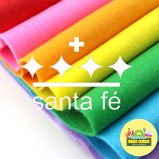 Feltro Liso Santa Fé Diversas Cores - 0,50 Cm X 1,40m
