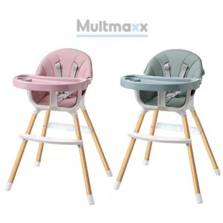 Cadeira De Alimentação Para Bebê Premium Cadeirinha Refeição 2 Alturas Assento Acolchoado Multmaxx