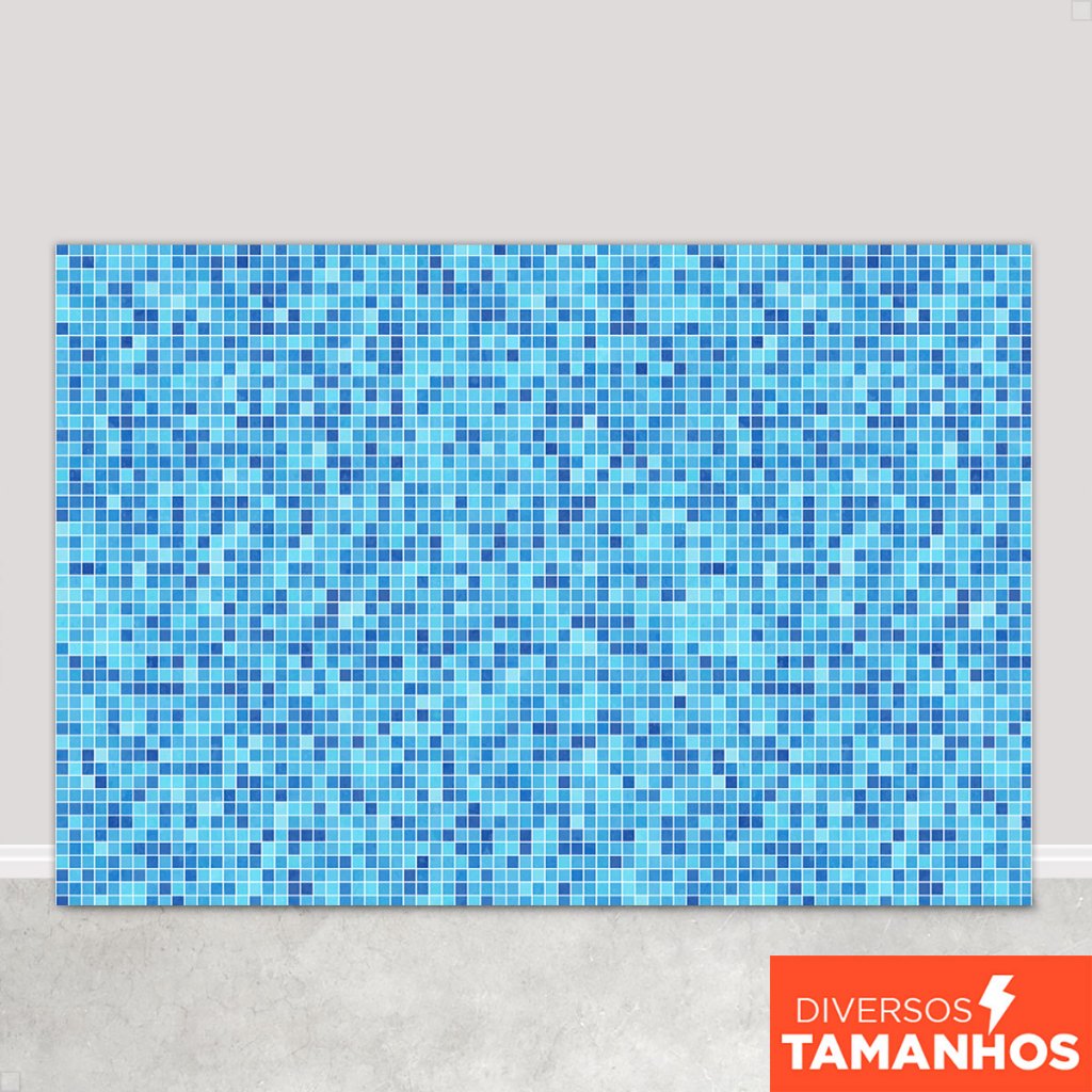 Fundo Fotográfico Textura Chão Piscina Em Tecido FFT-483 em Oferta na Shopee