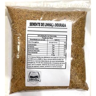 Semente de Linhaça Dourada 1kg
