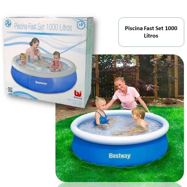 Piscina Fast Set 1000L Bestway