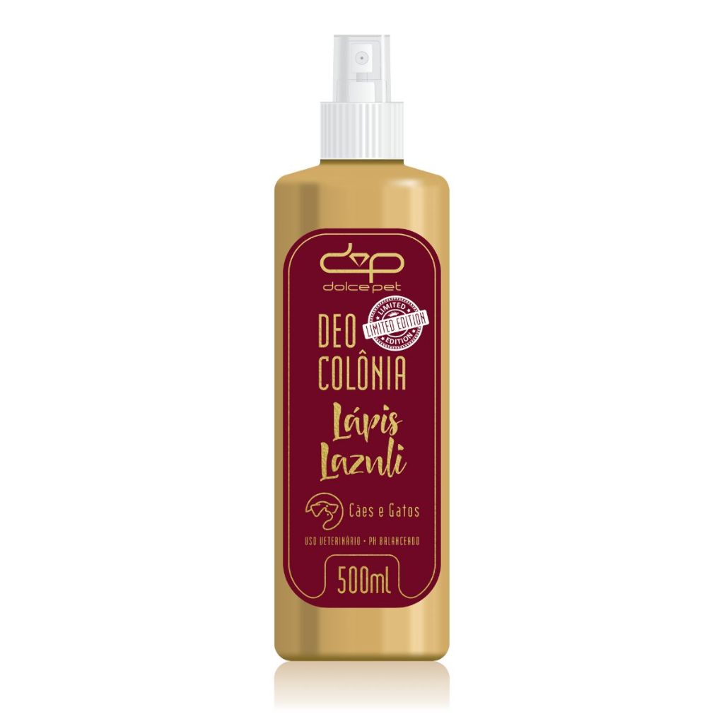 Perfume Colonia Lápis Lazuli Dolce Pet Cães e Gatos 500 ml