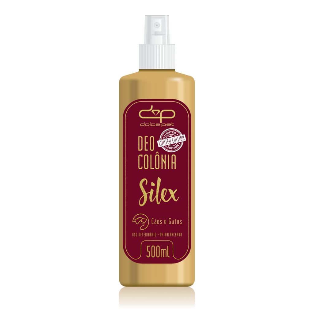 Perfume Colonia Silex Dolce Pet Cães e Gatos 500 ml