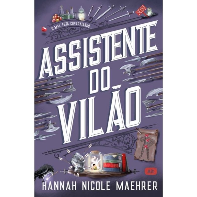 LIVRO Assistente do Vilão (Sucesso no Tiktok)