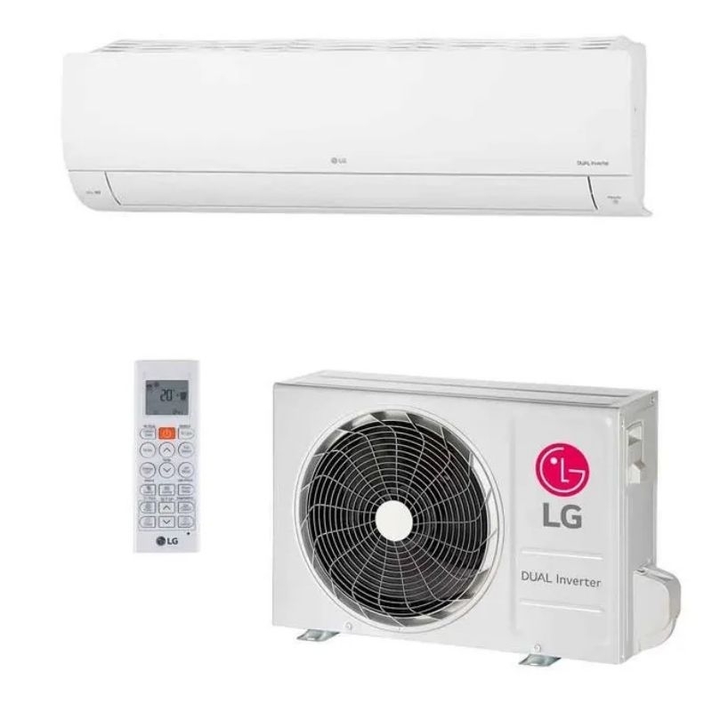 Ar Condicionado Split Hi-Wall LG Dual Inverter Voice +AI 12.000 BTU/h Quente/Frio 220V
