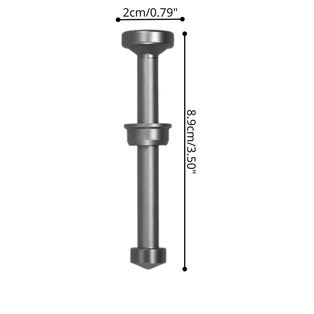 Detalhes do Aplicador De Metal Êmbolo Com 3 Agulhas