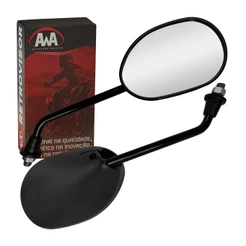 Par Retrovisor Moto Modelo Original Padrão Honda Biz 125 110 Bros Pop